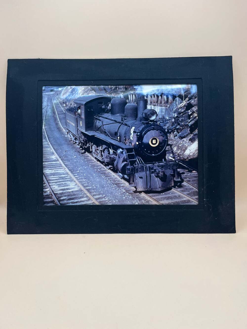 Maryland & Pennsylvania Railroad Ma & Pa No. 6 4-4-0 Steam Locomotive Photo